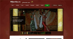 Desktop Screenshot of martha.cz